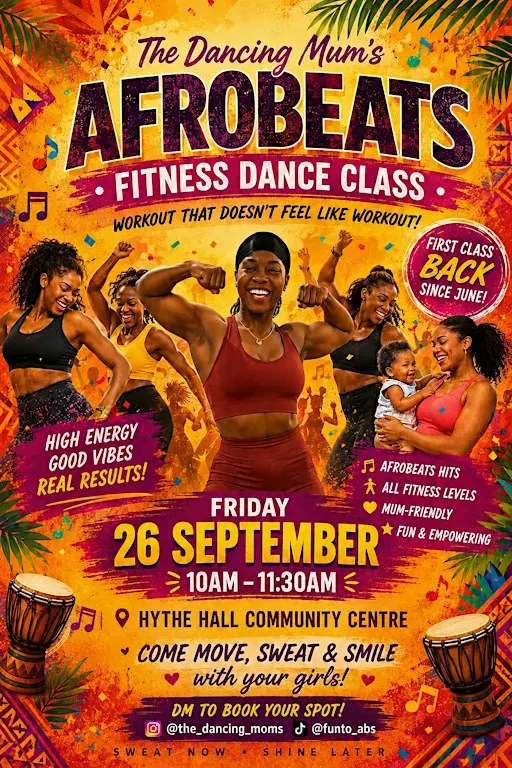 Fitness dance class