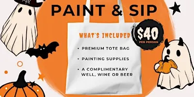 Tote Bag Paint & Sip