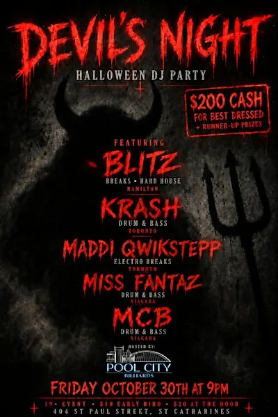 Devils Night Halloween Party