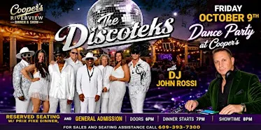 The Discoteks Dance and Dinner Party at Cooper's Riverview!