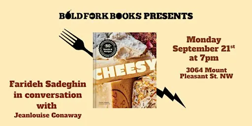 A CHEESY Evening with Farideh Sadeghin and Jeanlouise Conaway