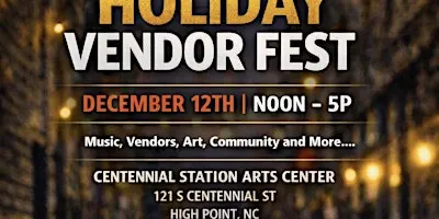 Holiday Vendor Fest 2026