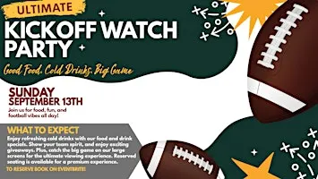 NFL SUNDAY KICKOFF WATCH PARTY