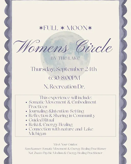 September Full Moon Women's Healing Circle