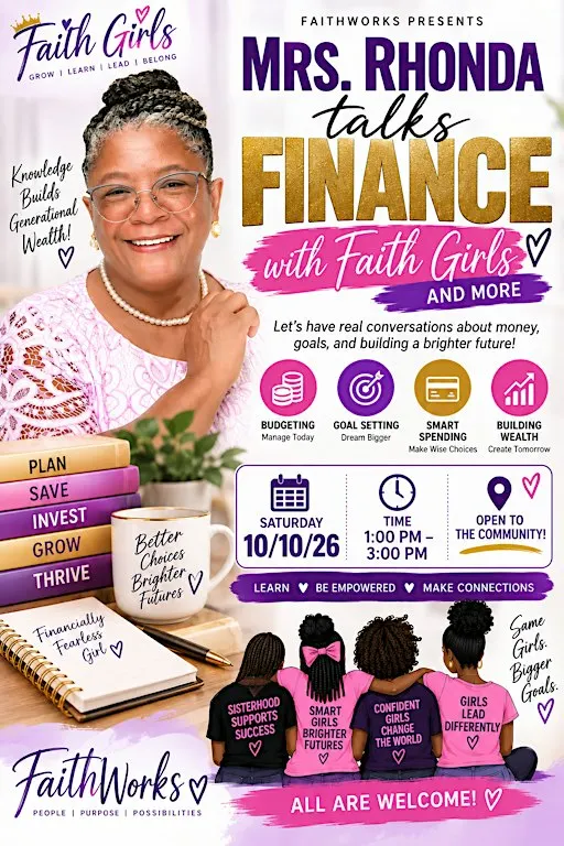 Faith Girls and More Finance Class