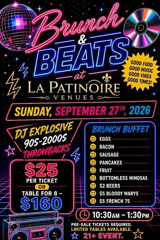 Brunch & Beats at La Patinoire Venues