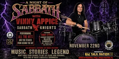 SABBATH KNIGHTS with VINNY APPICE of BLACK SABBATH & DIO