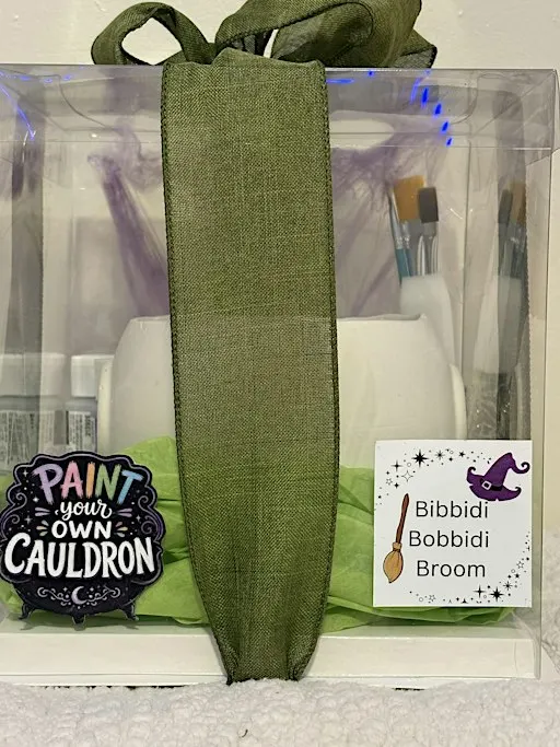 Paint your own cauldron