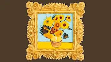 Paint Your Own Van Gogh: Sunflowers