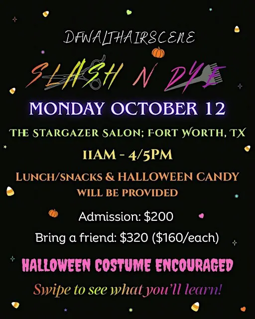 DFWAltHairScene Presents - SLASH N DYE