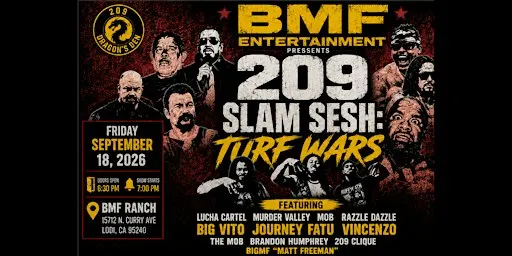 Live PRO WRESTLING! The 209 Slam Sesh: Turf Wars