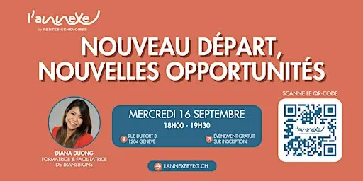 NOUVEAU DÉPART, NOUVELLES OPPORTUNITÉS