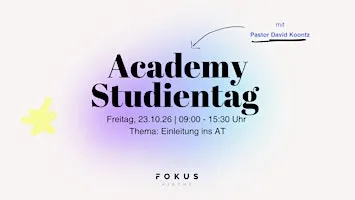 Studientag: Einleitung in das Alte Testament