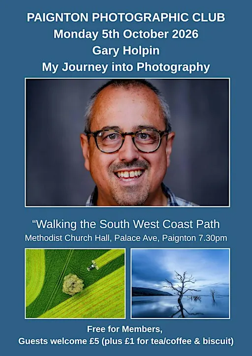 Talk by Gary Holpin - My Journey Into Photography