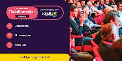 De Nationale ThuisBatterijen Roadshow — Denekamp