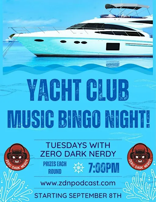 W. Market Street Yacht Club Music Bingo Night