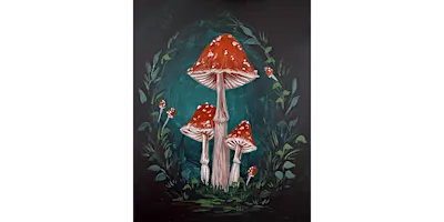 Mushroom Forest - Paint and Sip in Tyler | Classpop!™
