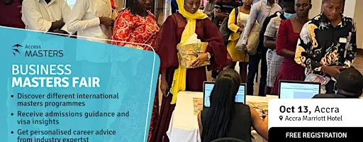 Access Masters in ACCRA Where global opportunities begin