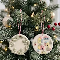Festive Clay: Handcrafted Christmas Decorations