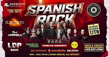 SPANISH ROCK TRIBUTE CONCERT
