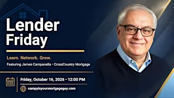 Lender Friday: James Campanella | CrossCountry Mortgage