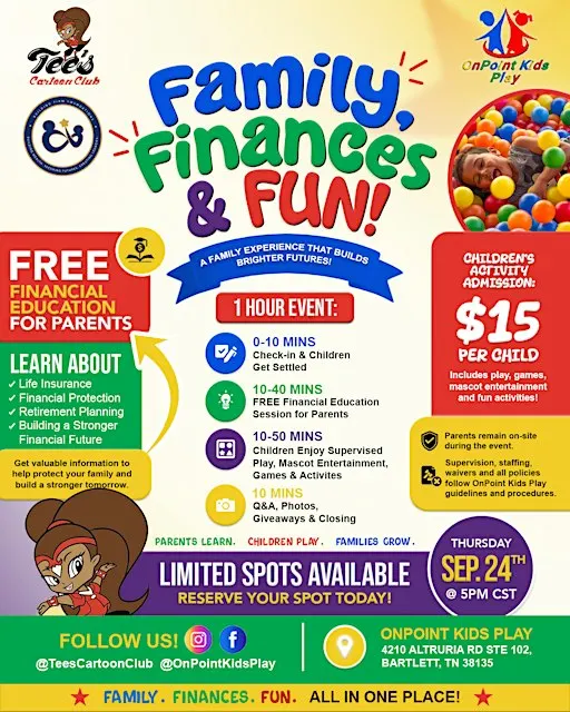 Family, Finances and Fun!