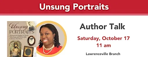 Author Talk | Unsung Portraits