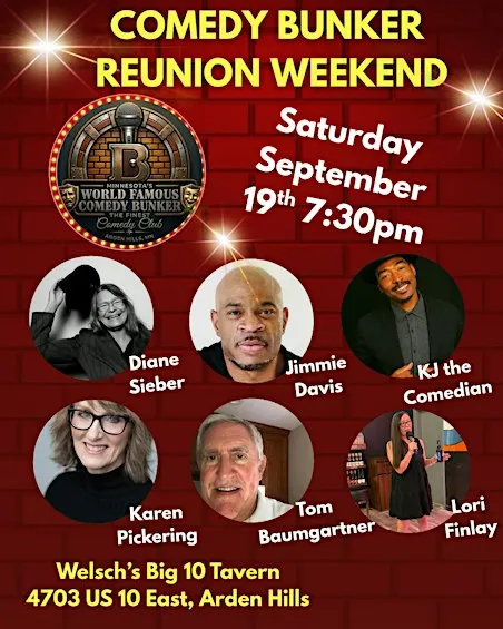 Comedy Bunker Reunion Weekend - Saturday night
