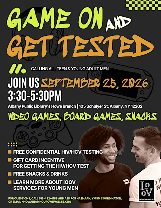 Game On and Get Tested