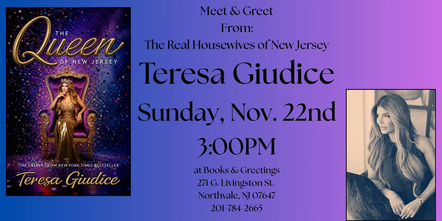 Meet The Real Housewives of New Jersey's Teresa Giudice Sun. Nov. 22nd 3pm