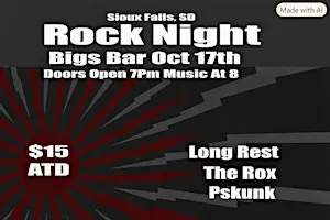 LONG REST | THE ROX | PsKUNK at Bigs Bar Live