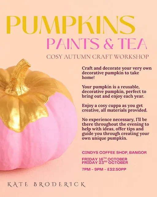 Pumpkin Painting & Tea Evening - 16th October