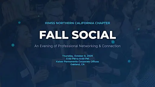 HIMSS NorCal Chapter Fall Social