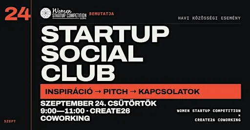 WSC STARTUP SOCIAL CLUB