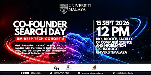 UMDT Co-Founder Search Day 6.0