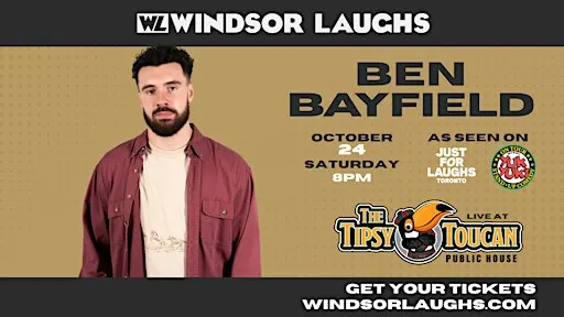 Ben Bayfield LIVE Comedy At Tipsy Toucan (Oct 24th)