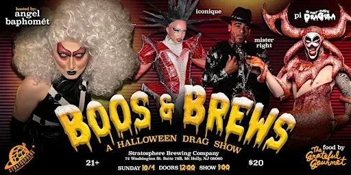 Boos and Brews: A Halloween Drag Show