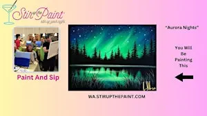 West Seattle Paint And Sip With Stir Up The Paint (Wine Included)