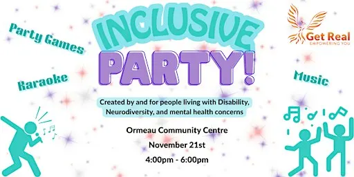 FREE Inclusive Disco Party: People Living with Disability & Neurodivergence