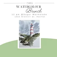 Watercolour Brunch - watercolour paint workshop, October 3