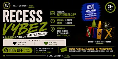 Recess VYBEZ: Caribbean Playdate