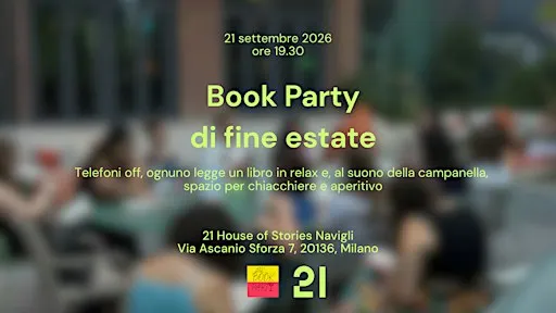 Book Party di fine estate