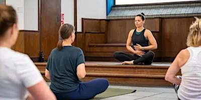 Yoga in het museum