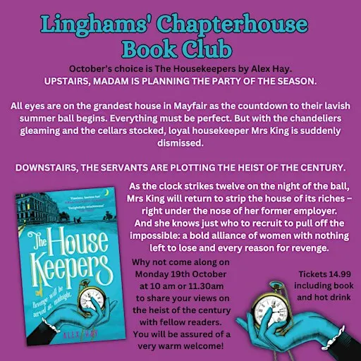 Linghams' Book Club - The Housekeepers by Alex Hay