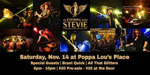 An Evening with Stevie at Poppa Lou's Place
