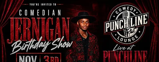 Live At Punchline Comedian Jernigan