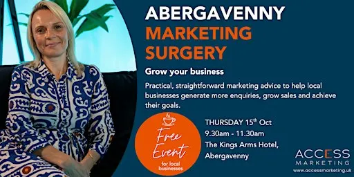 Abergavenny Marketing Surgery: Grow Your Business Through Better Marketing