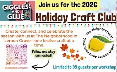 LG The Neighborhood- Holiday Craft Club: November 2026