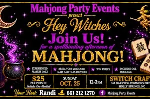Hey Witches! A Spellbinding Mahjong Afternoon