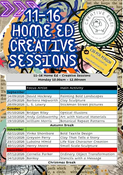 11-16 Home Ed Creative Session (Mon AM)